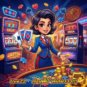 live22 เว็บเดิมพันออนไลน์ครบวงจร เล่นง่าย ฝากถอนเร็ว รองรับทุกอุปกรณ์